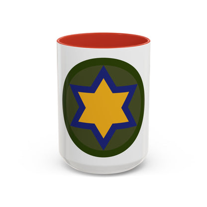 US 66th Cavalry Division (U.S. Army) Accent Coffee Mug