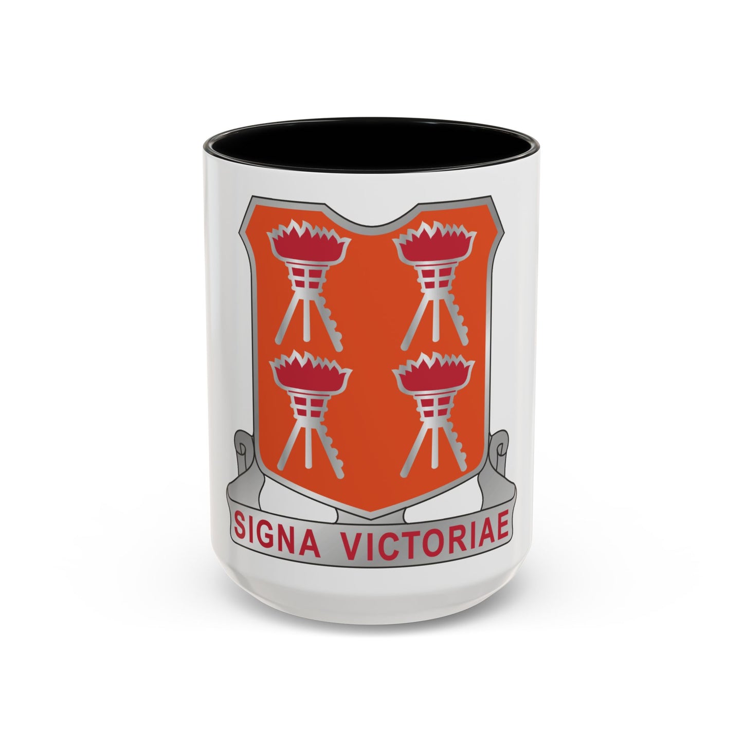 447 Signal Battalion (U.S. Army) Accent Coffee Mug