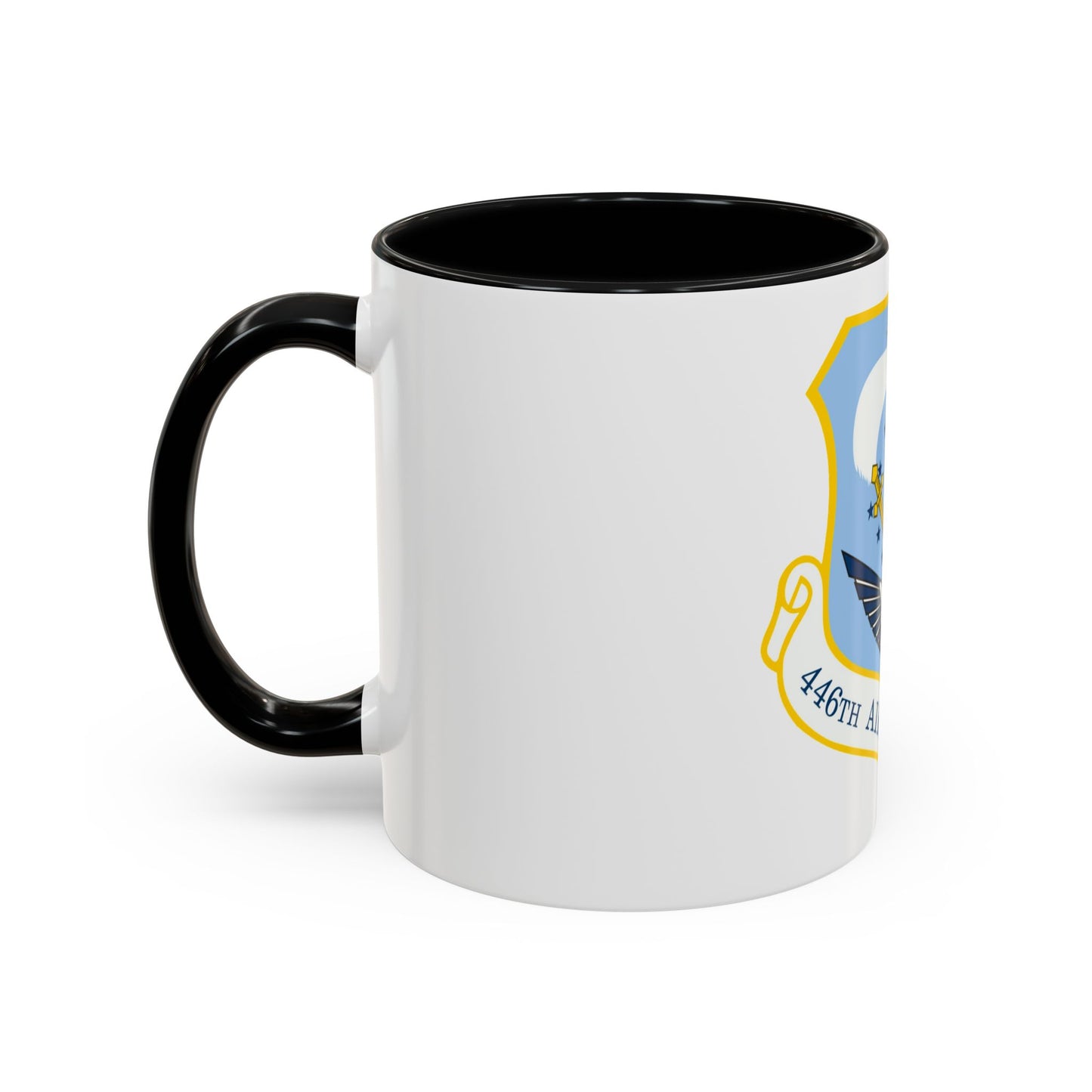 446th Airlift Wing (U.S. Air Force) Accent Coffee Mug