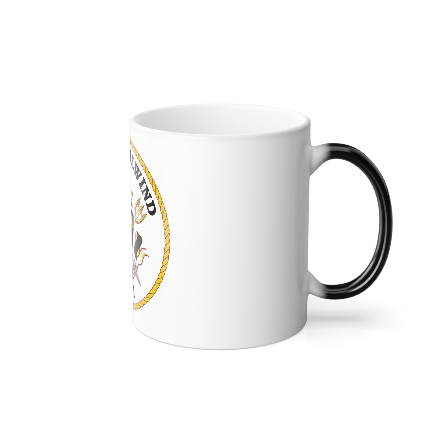 USS Whirlwind PC 11 (U.S. Navy) Color Changing Mug 11oz