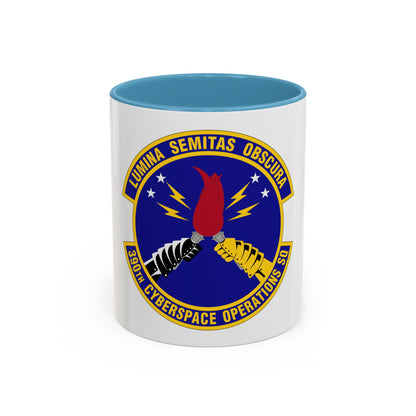 390 Cyberspace Operations Squadron ACC (U.S. Air Force) Accent Coffee Mug
