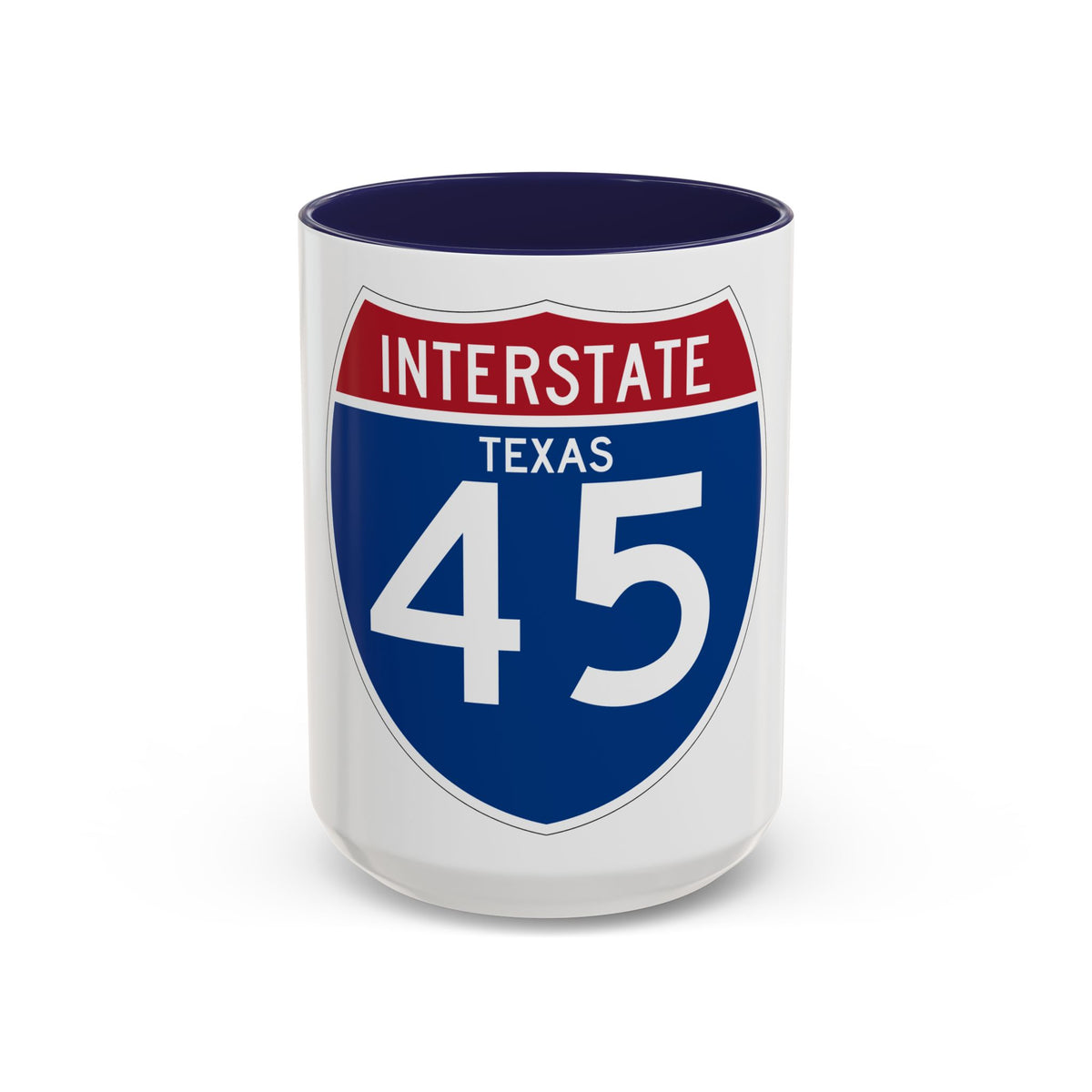 Interstate 45 (U.S. Highways) Accent Coffee Mug