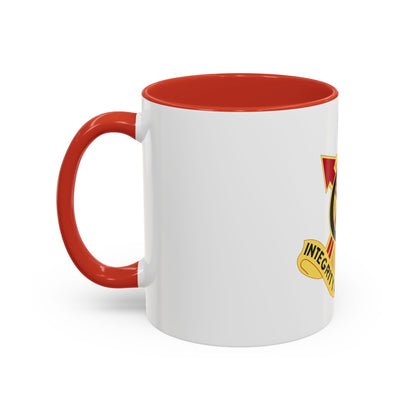 107th Artillery Group (U.S. Army) Accent Coffee Mug