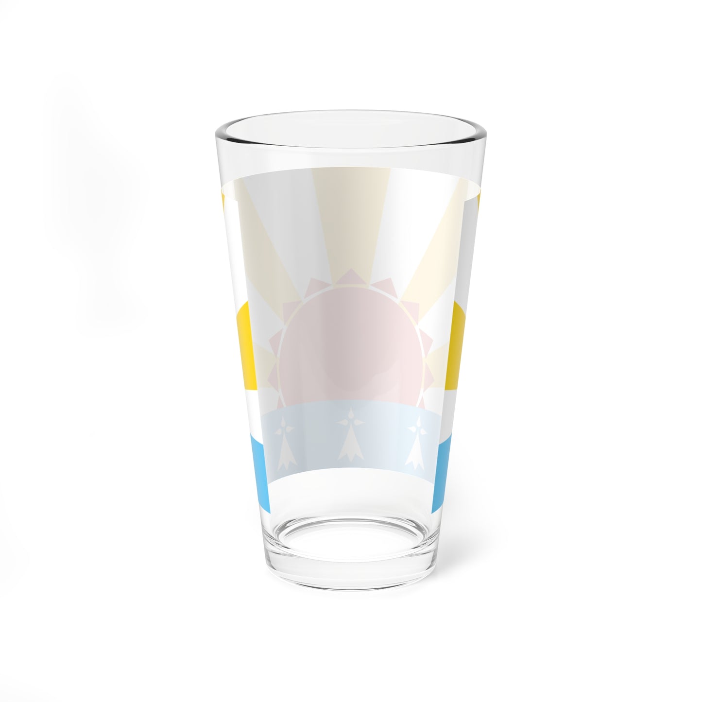 Pays Rouzig traditional district flag (France) Pint Glass 16oz