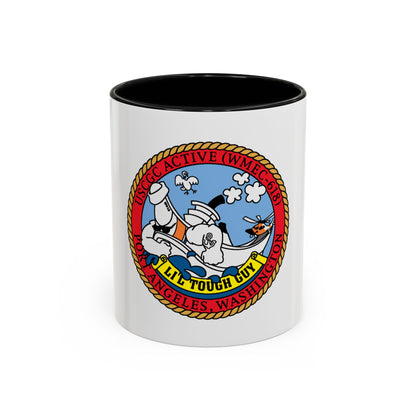 USCGC Active WMEC 618 Little Tough Guy (U.S. Coast Guard) Accent Coffee Mug
