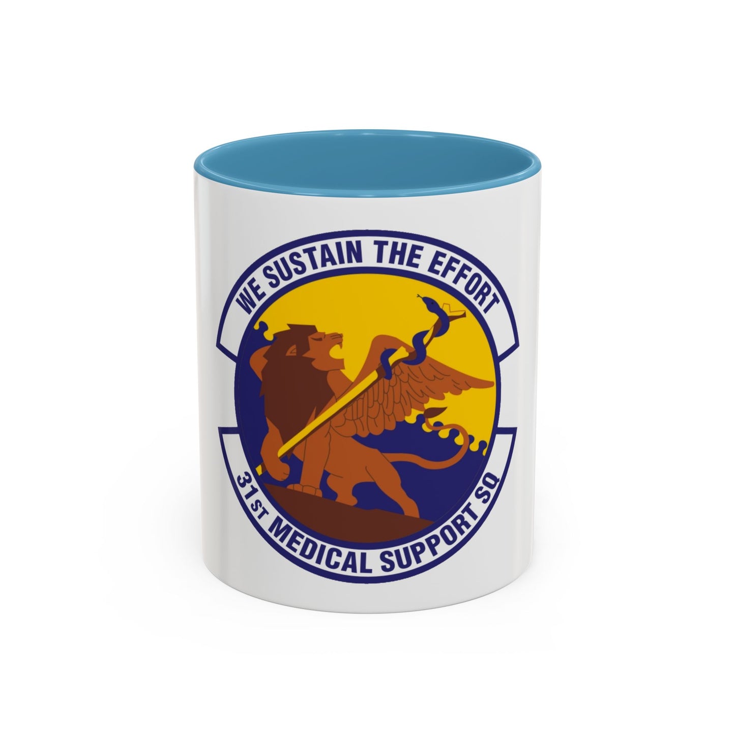 31st Medical Support Squadron (U.S. Air Force) Accent Coffee Mug