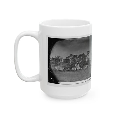 Spotsylvania Court House, Va., Vicinity. Beverly House, Headquarters Of Gen. Gouverneur K. Warren, 5th Corps (U.S. Civil War) White Coffee Mug