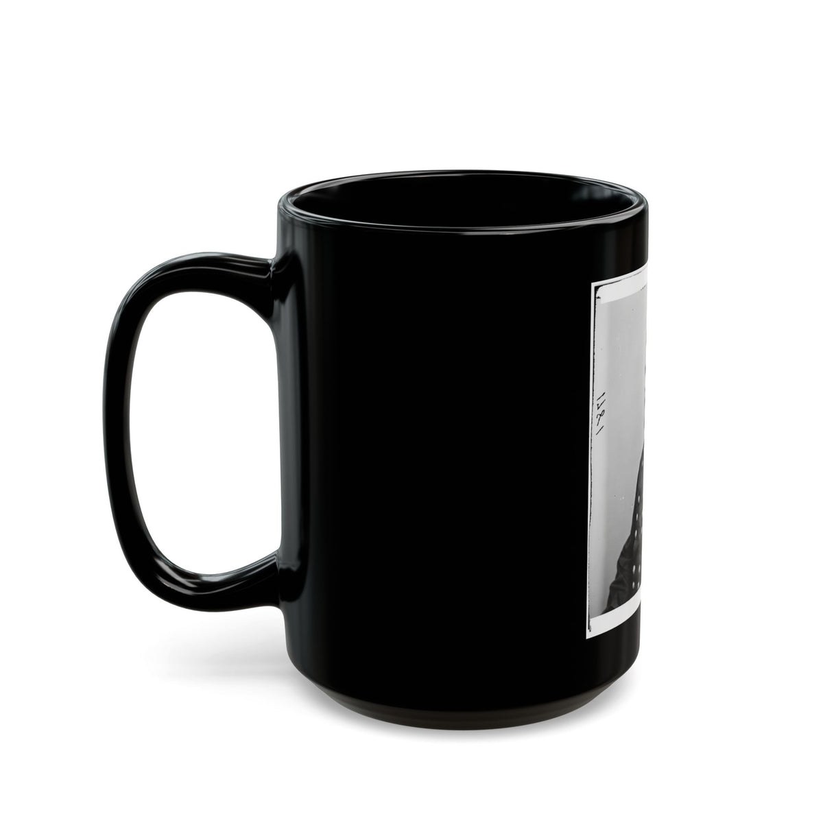 Portrait Of Maj. Gen. Horatio G. Wright, Officer Of The Federal Army (U.S. Civil War) Black Coffee Mug