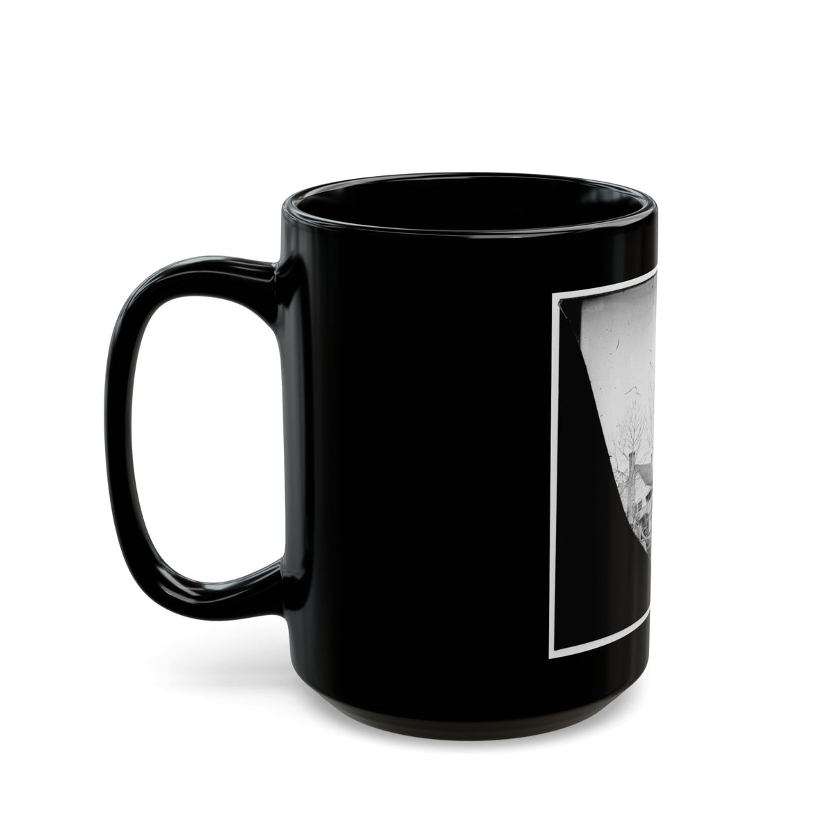 Unknown Location. Wagons And Camera Of Sam A. Cooley, U.S. Photographer, Department Of The South (U.S. Civil War) Black Coffee Mug