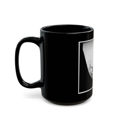 Unknown Location. Wagons And Camera Of Sam A. Cooley, U.S. Photographer, Department Of The South (U.S. Civil War) Black Coffee Mug