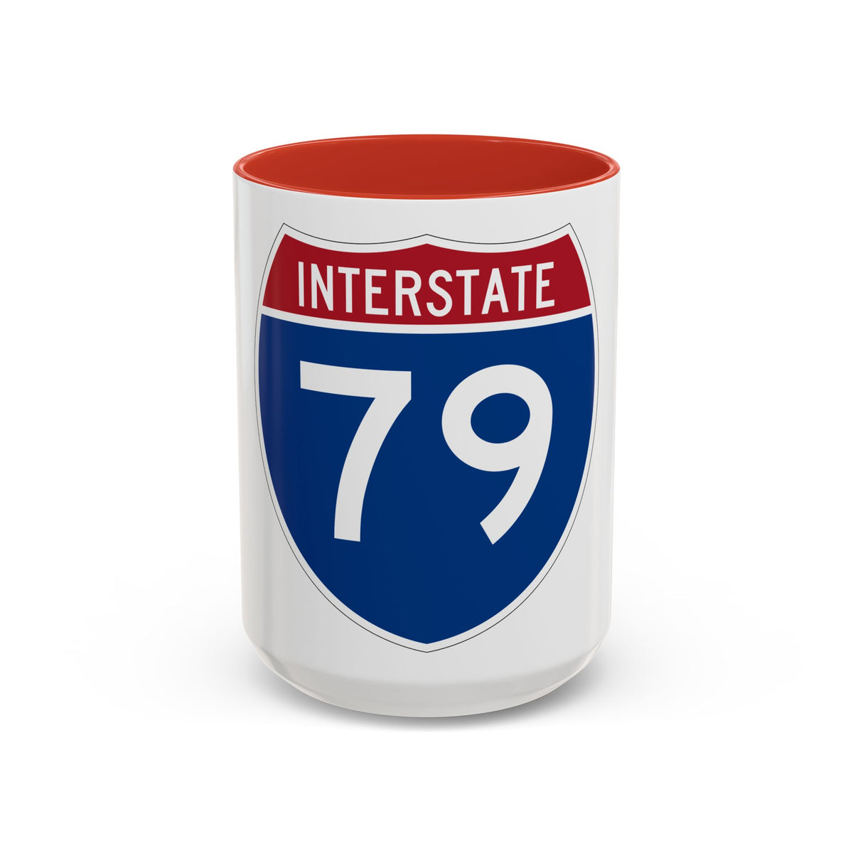 Interstate 79 (U.S. Highways) Accent Coffee Mug