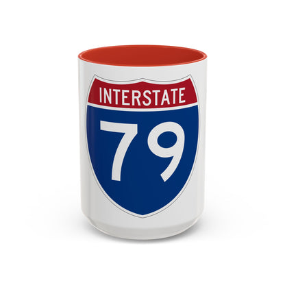Interstate 79 (U.S. Highways) Accent Coffee Mug