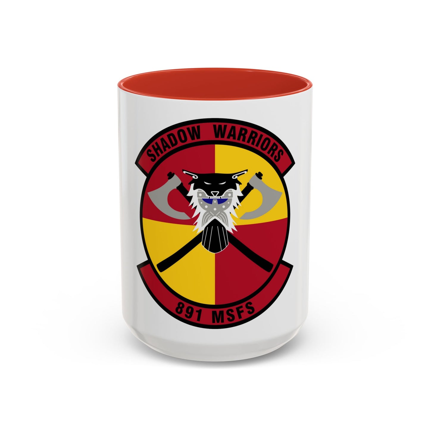 891 Missile Security Forces Squadron AFGSC (U.S. Air Force) Accent Coffee Mug