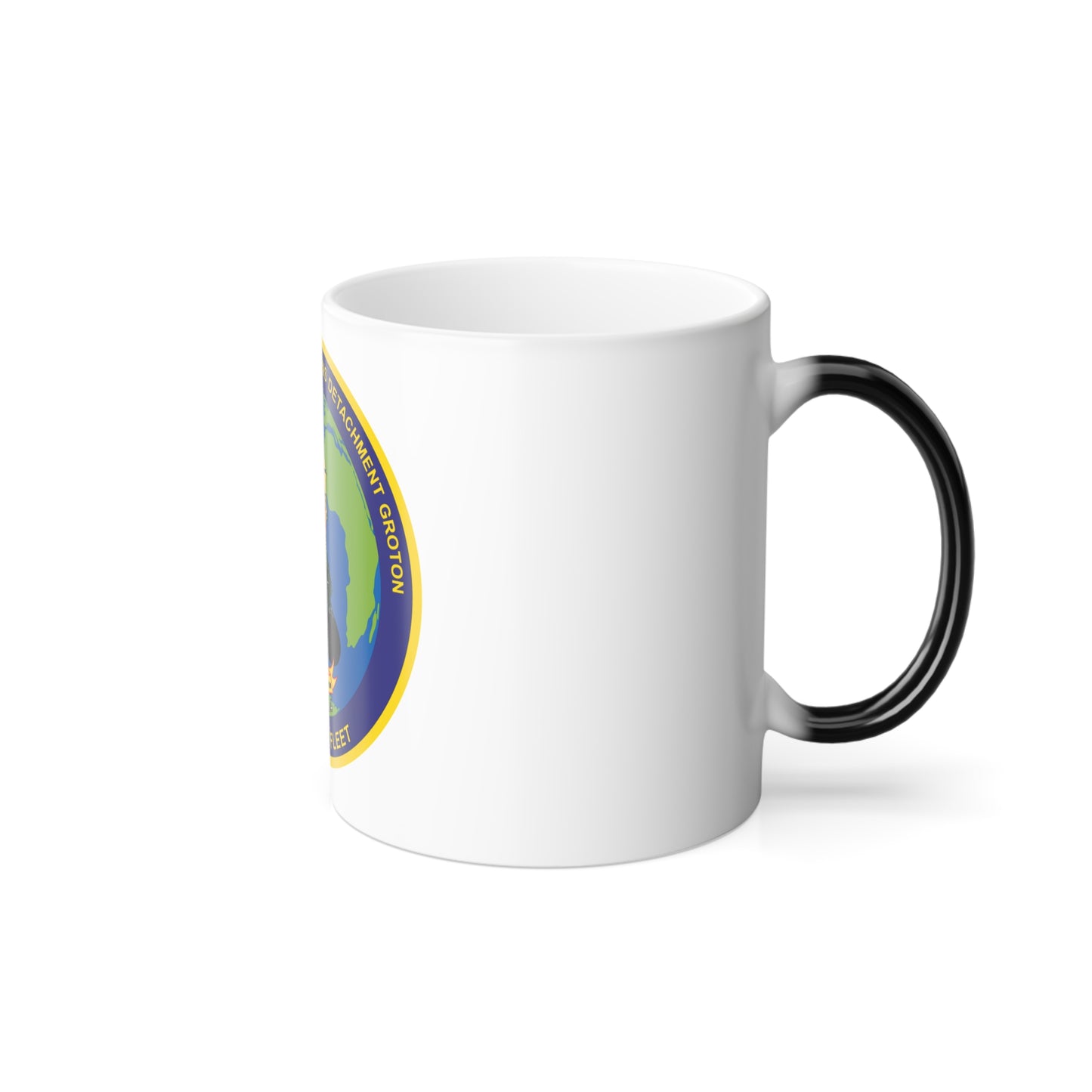 NIOD Navy Info Oper Detachment Groton 10th Fleet (U.S. Navy) Color Changing Mug 11oz