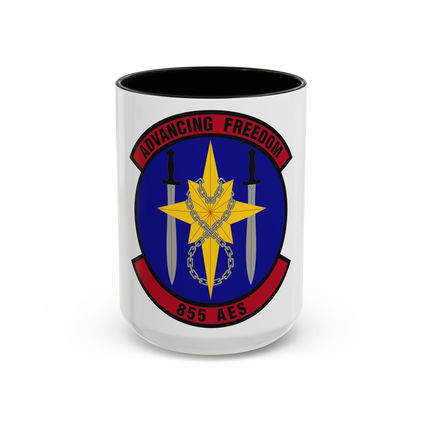 855th Air Expeditionary Squadron (U.S. Air Force) Accent Coffee Mug