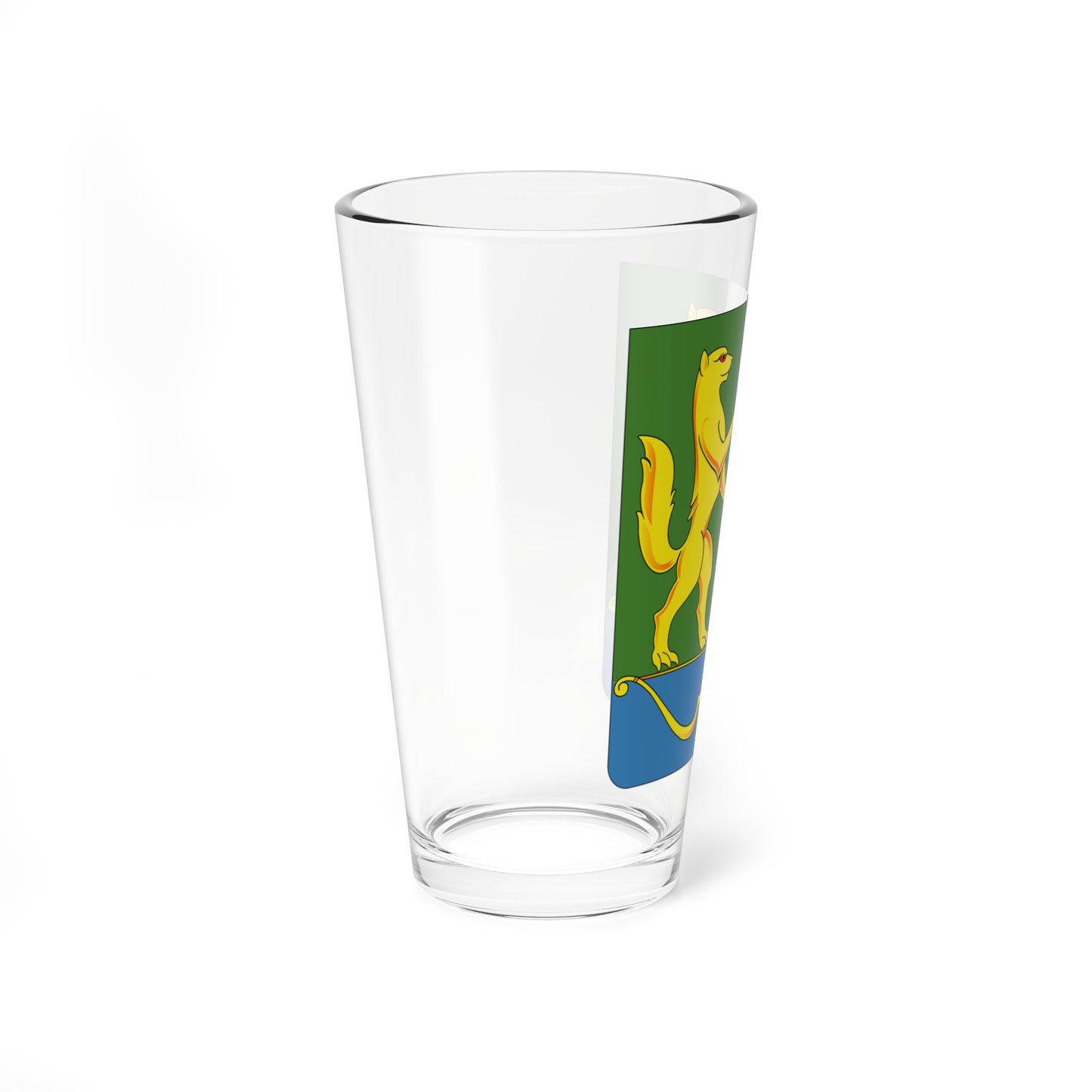 Coat of arms of Yeniseysk (Russia) (Coat of Arms) Pint Glass 16oz