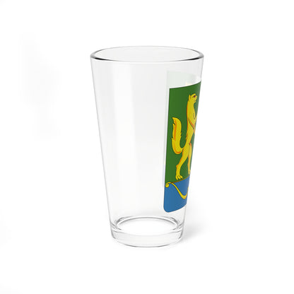 Coat of arms of Yeniseysk (Russia) (Coat of Arms) Pint Glass 16oz