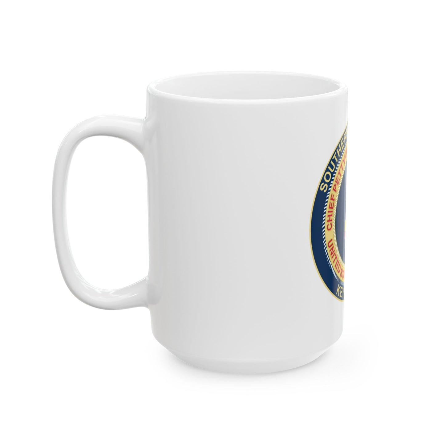 USCG CPOA Key West FL Southernmost Chapter (U.S. Coast Guard) White Coffee Mug