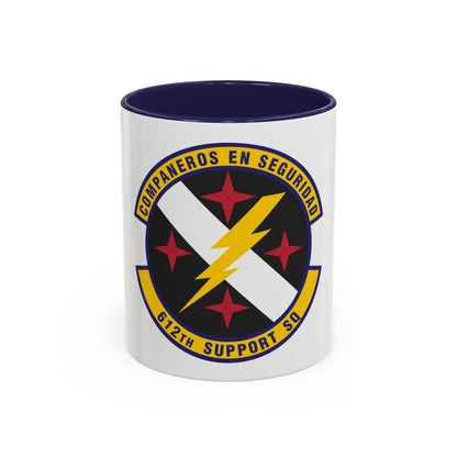 612th Support Squadron (U.S. Air Force) Accent Coffee Mug