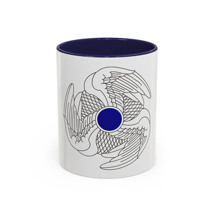 222 Aviation Regiment (U.S. Army) Accent Coffee Mug