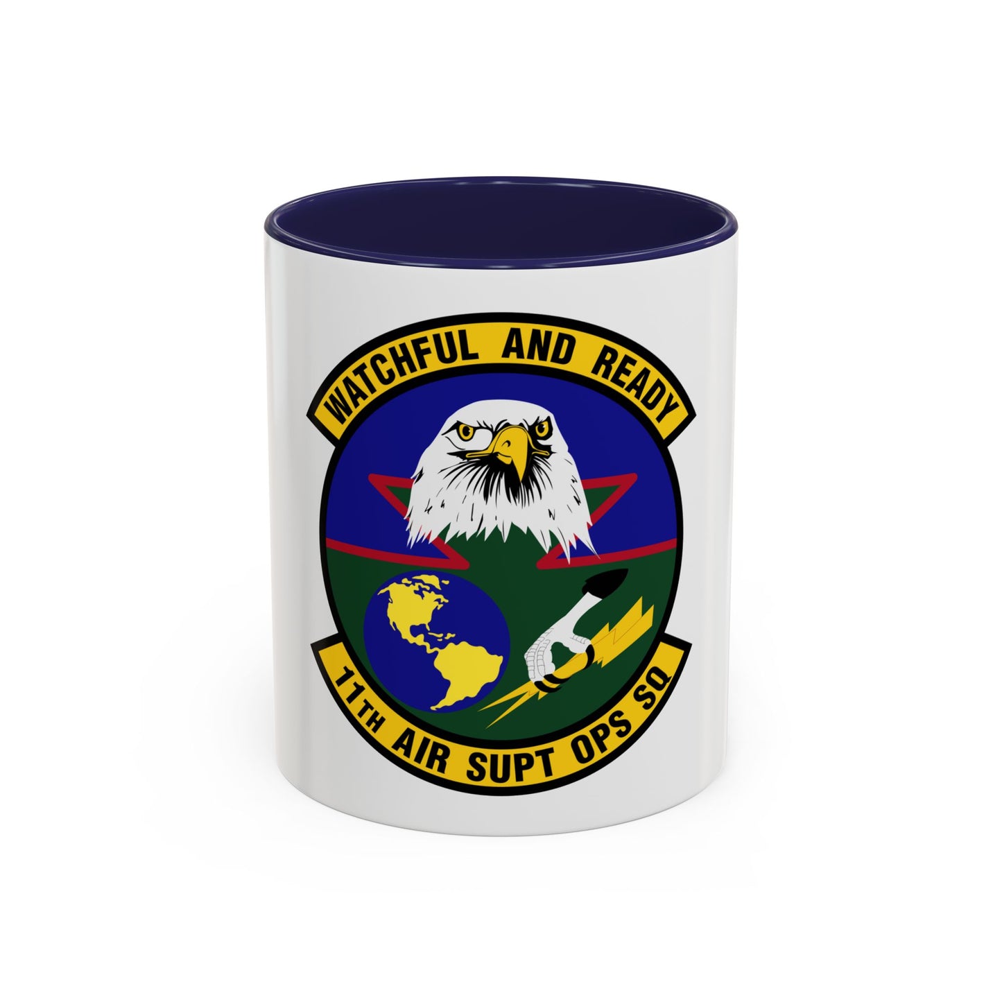 11 Air Support Operations Squadron ACC (U.S. Air Force) Accent Coffee Mug