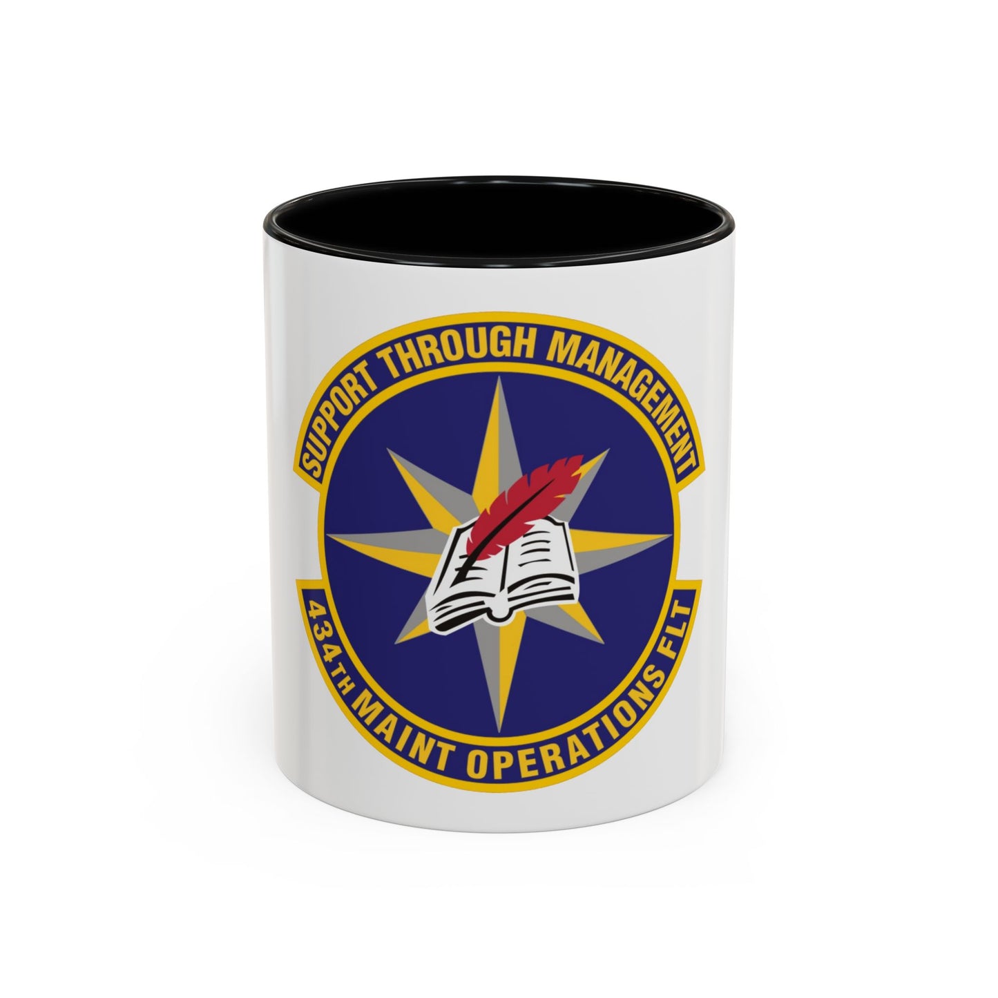434th Maintenance Operations Flight (U.S. Air Force) Accent Coffee Mug