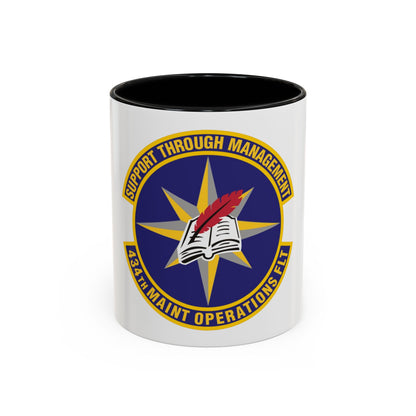434th Maintenance Operations Flight (U.S. Air Force) Accent Coffee Mug