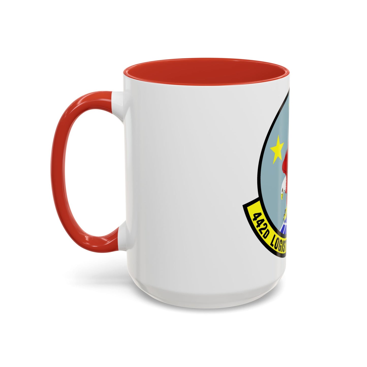 442d Logistics Support Squadron (U.S. Air Force) Accent Coffee Mug