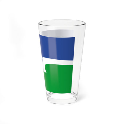 Flag of the Department of Cotes-dArmor (France) Pint Glass 16oz