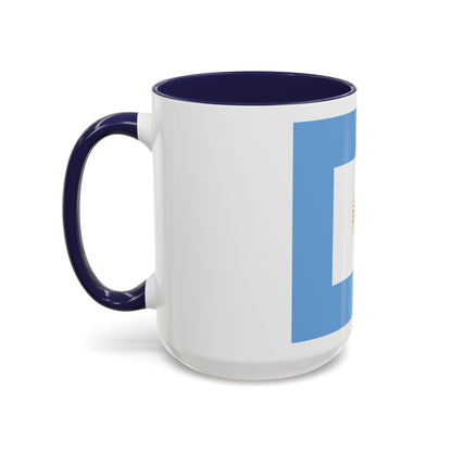 Naval Jack of Argentina - Accent Coffee Mug