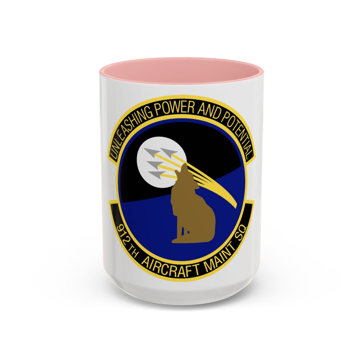 912th Aircraft Maintenance Squadron (U.S. Air Force) Accent Coffee Mug