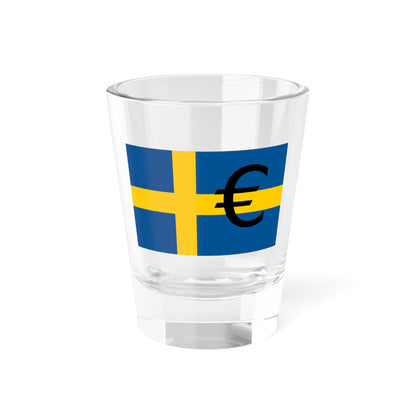 Euro et Suede (Sweden) Shot Glass 1.5oz