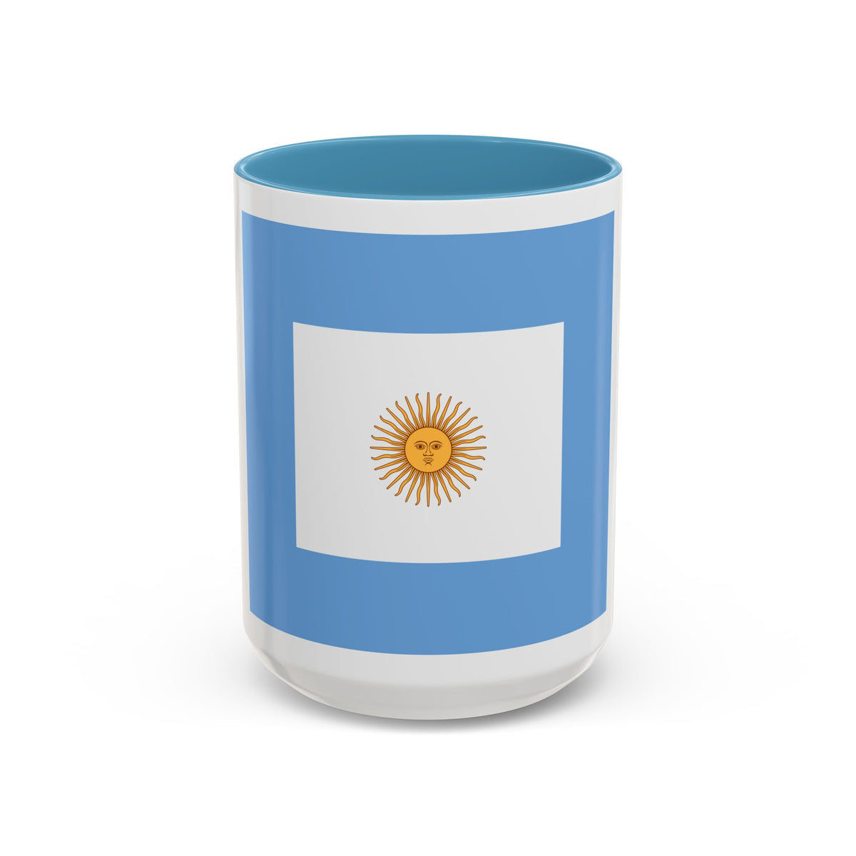 Naval Jack of Argentina - Accent Coffee Mug