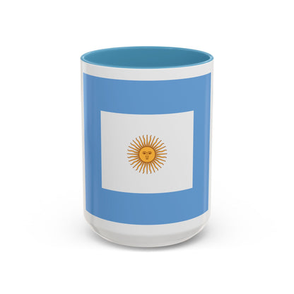 Naval Jack of Argentina - Accent Coffee Mug