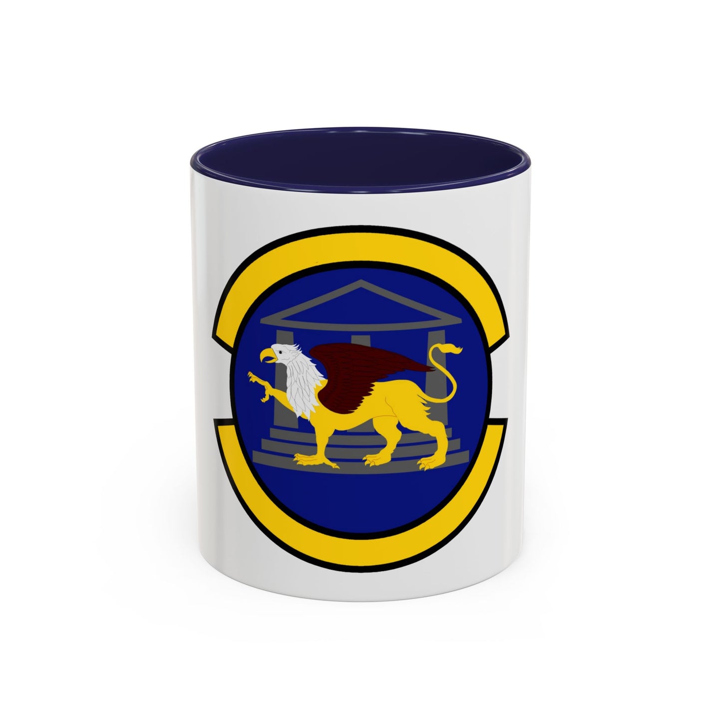 100 Maintenance Operations Squadron USAFE (U.S. Air Force) Accent Coffee Mug