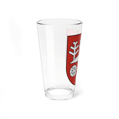 Coat of arms of Turzovka (Slovakia) (Coat of Arms) Pint Glass 16oz