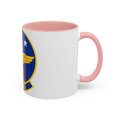 621 Air Mobility Operations Squadron AMC (U.S. Air Force) Accent Coffee Mug