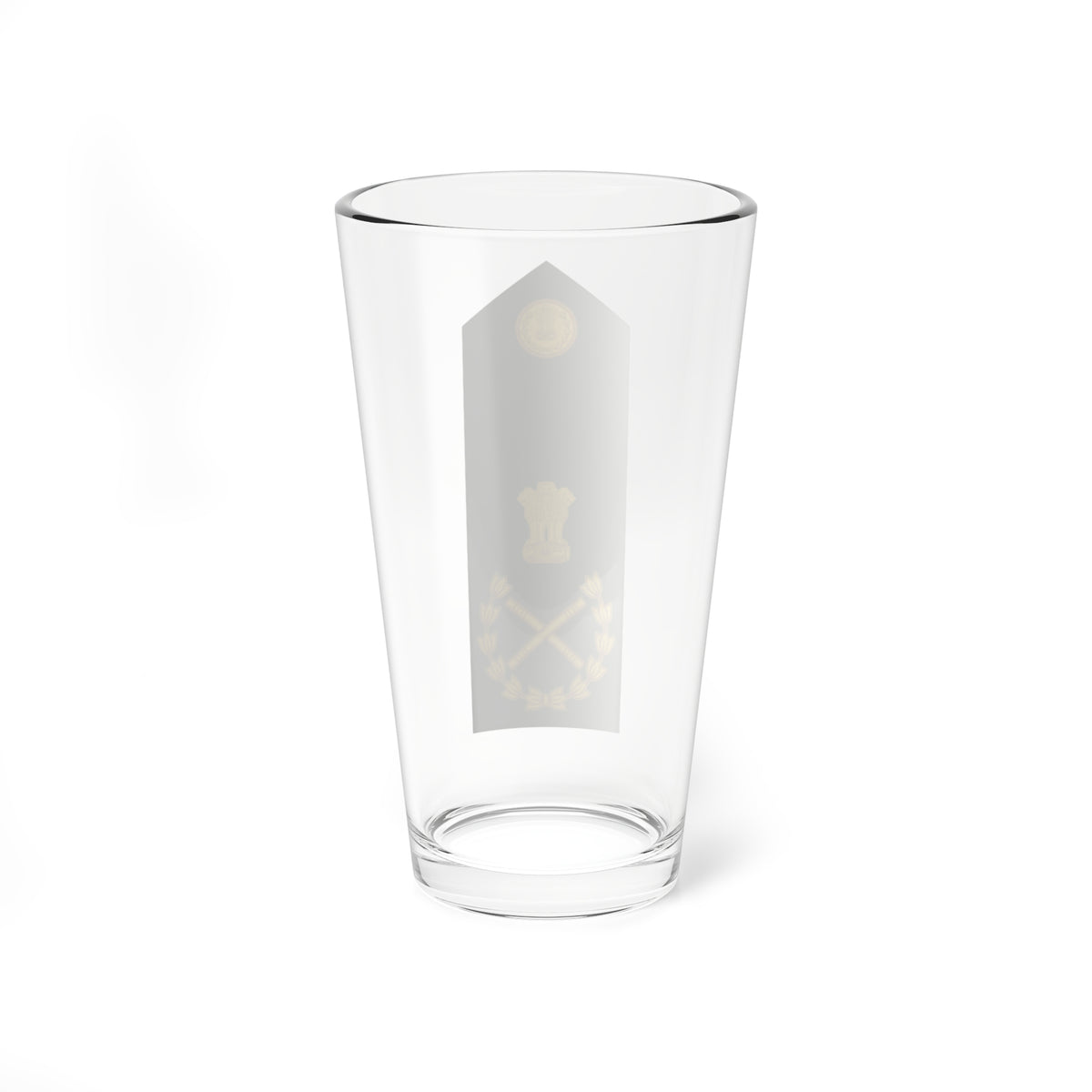 Field Marshal of the Indian Army (India) (Military Rank) Pint Glass 16oz