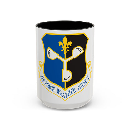 Air Force Weather Agency (U.S. Air Force) Accent Coffee Mug