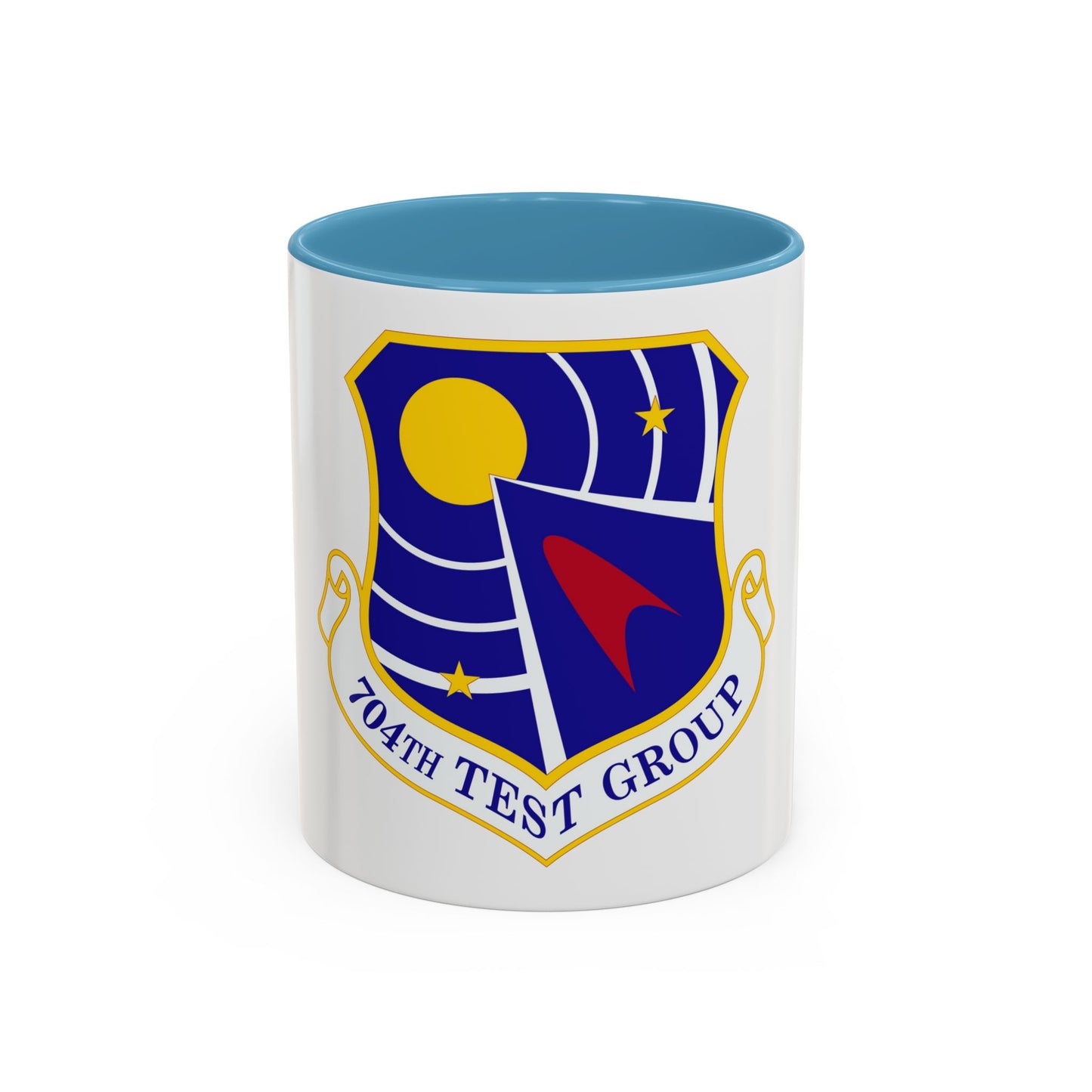 704 Test Group AFMC (U.S. Air Force) Accent Coffee Mug