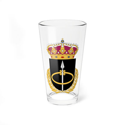 Markstridsskolan vapen (Sweden) (Coat of Arms) Pint Glass 16oz