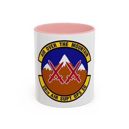 20 Air Support Operations Squadron ACC (U.S. Air Force) Accent Coffee Mug