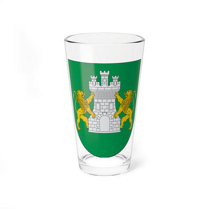 Escudo de Hernani (Spain) (Coat of Arms) Pint Glass 16oz