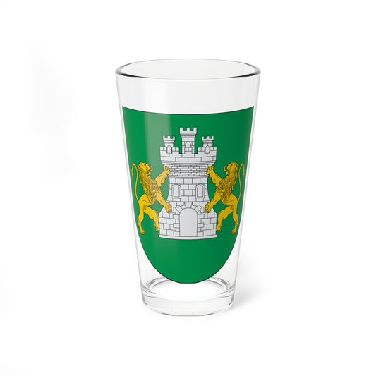 Escudo de Hernani (Spain) (Coat of Arms) Pint Glass 16oz