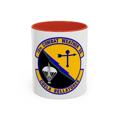 10 Combat Weather Squadron AFSOC (U.S. Air Force) Accent Coffee Mug
