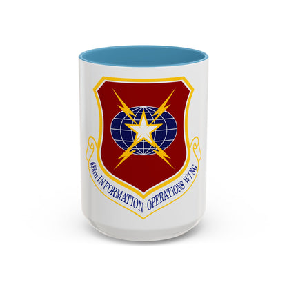 USAF 688th Information Operations Wing (U.S. Air Force) Accent Coffee Mug