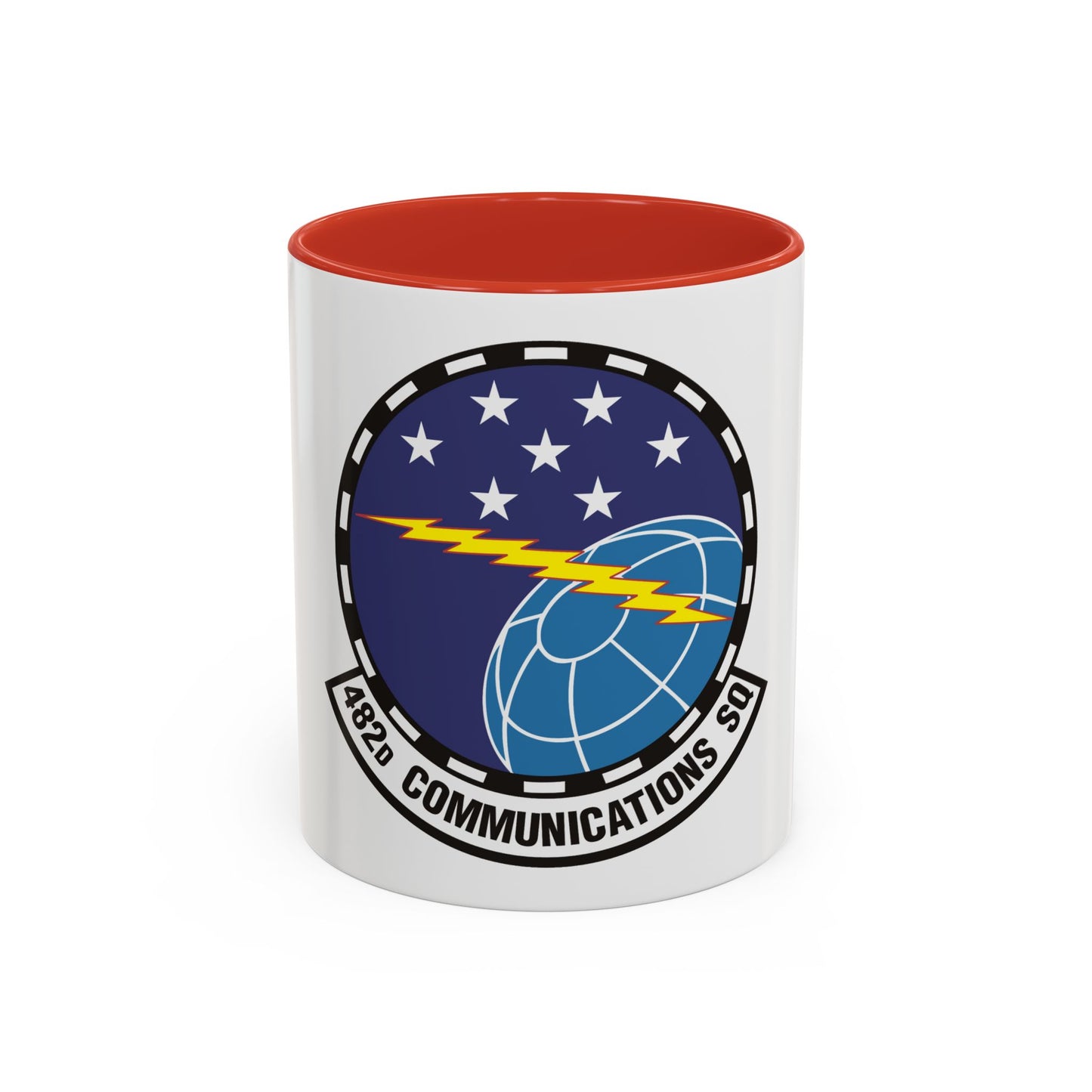 482d Communications Squadron (U.S. Air Force) Accent Coffee Mug