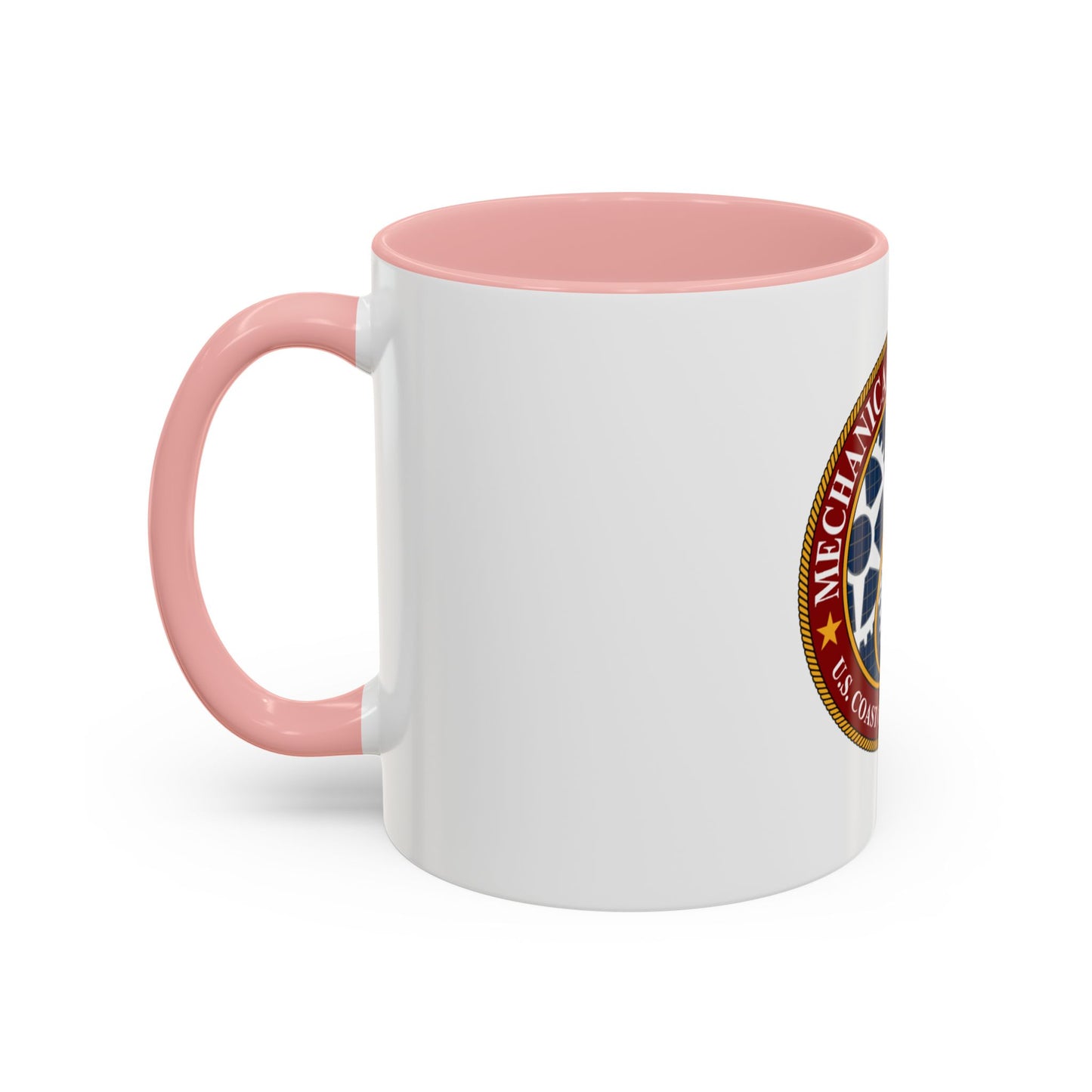 USCG Acad Mech Engineering (U.S. Coast Guard) Accent Coffee Mug