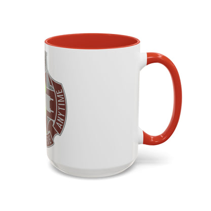 421 Medical Battalion (U.S. Army) Accent Coffee Mug