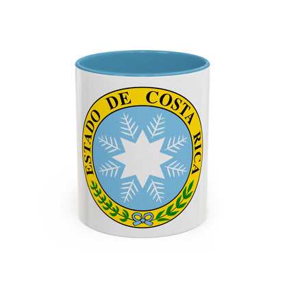 Coat of arms of Costa Rica (1840-1842) - Accent Coffee Mug